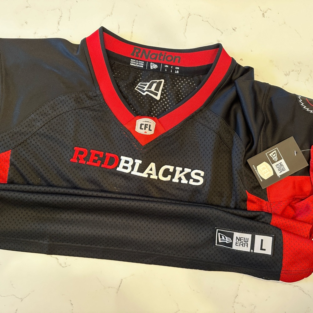 NWT New Era Ottawa REDBLACKS Football Jersey